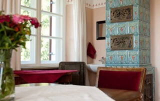 Innenansicht der „Villa Katharina Maria“ auf der „GutsAlm Harlachberg“