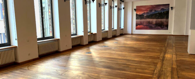 Das brandneue Studio von Yoga für Dich (YfD) in der Zehdenicker Straße 21 in Berlin Mitte.