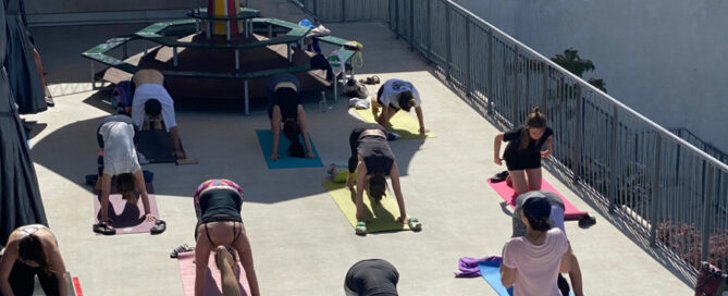 Yoga im Lobe Block Berlin