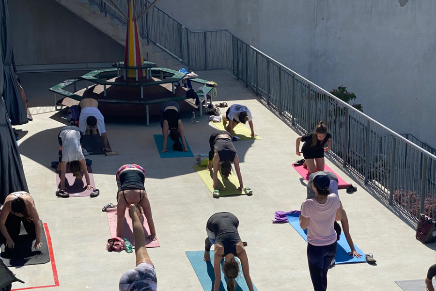 Yoga im Lobe Block Berlin